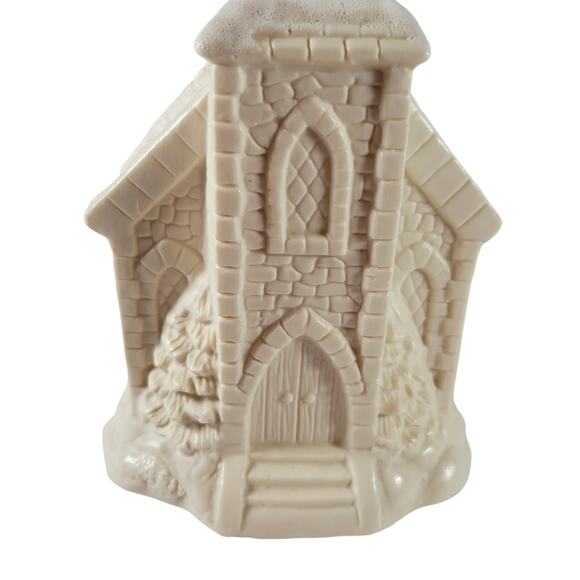 Enesco Christmas Village Church Lighted Decoration Village Glowing Light Vintage - Picture 14 of 16